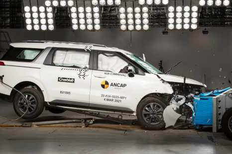 2021 Kia Carnival earns five-star ANCAP rating