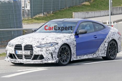 2022 BMW M4 CS spied