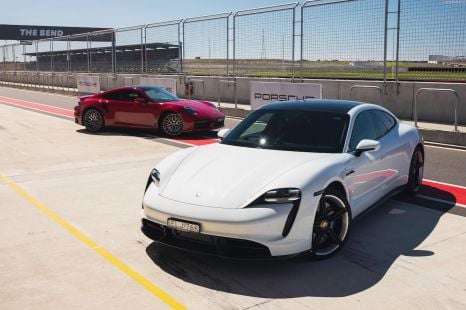 Taycan outsells 911, as Porsche sets annual sales record in 2021