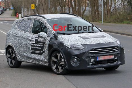 2022 Ford Fiesta facelift spied