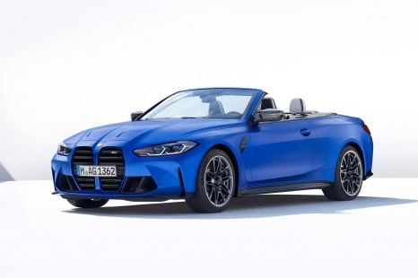 2022 BMW M4 Competition Convertible revealed, here late 2021