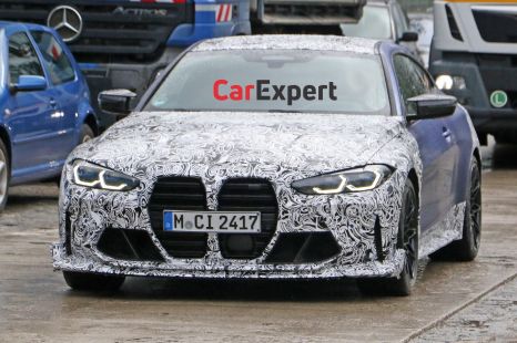 2022 BMW M4 CS spied