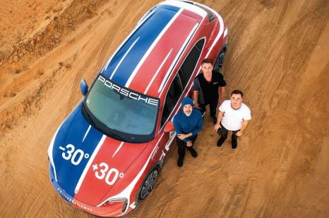 Porsche Taycan hits desert and snow in stunning short film