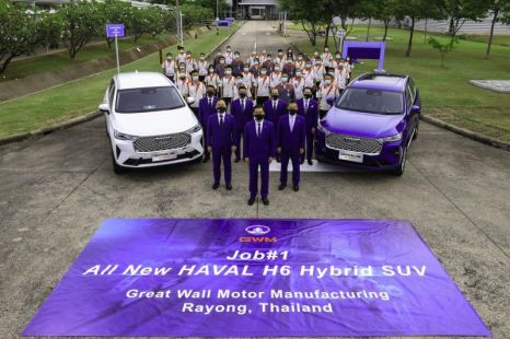 Great Wall Motors starts production at ex-Holden factory in Thailand