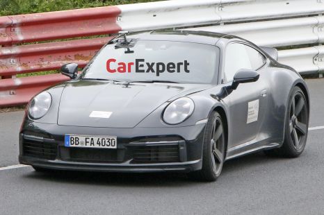 2022 Porsche 911 'Sport Classic' spied again