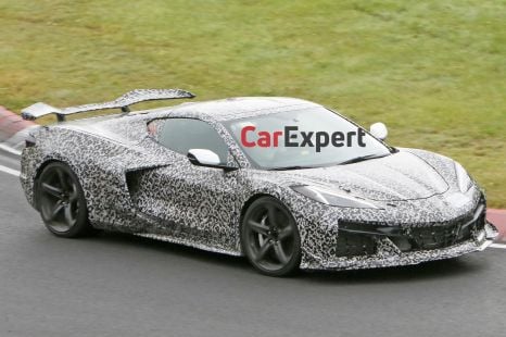 2023 Chevrolet Corvette Z06 spied