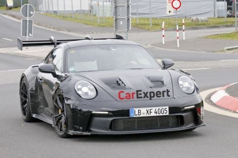 2022 Porsche 911 GT3 RS spied