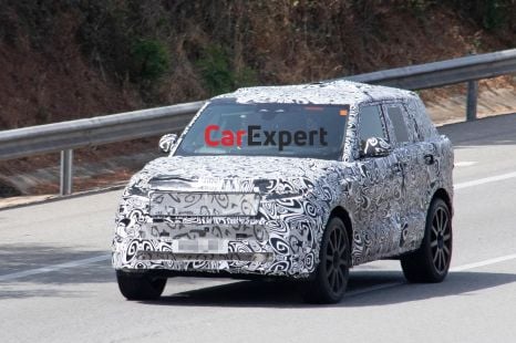 2023 Range Rover Sport SVR spied