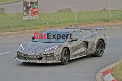 2023 Corvette Z06 spied featuring Australian carbon wheels