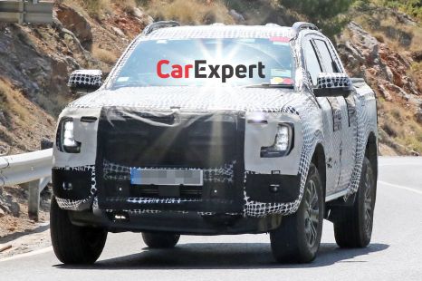 2022 Ford Ranger hybrid spied in Europe with less camouflage