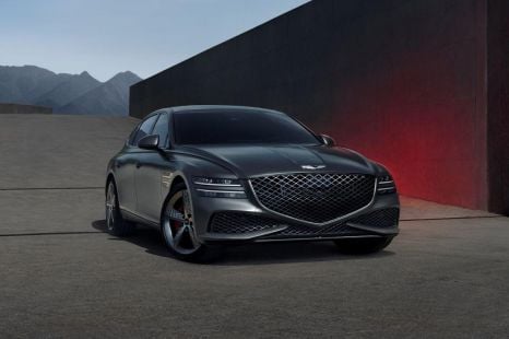 2022 Genesis G80 Sport detailed in South Korea