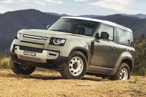 2020-21 Land Rover Defender 90 recalled