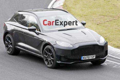 2022 Aston Martin DBX spied