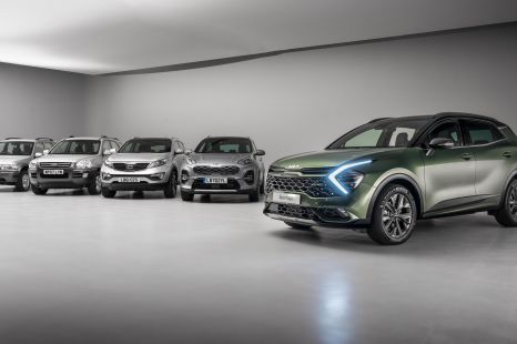 2022 Kia Sportage detailed for Europe