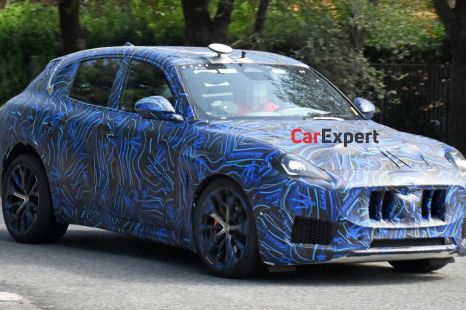 2022 Maserati Grecale Trofeo spied