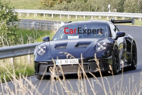 2022 Porsche 911 GT3 RS spied