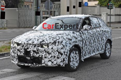 2022 Alfa Romeo Tonale spied inside and out