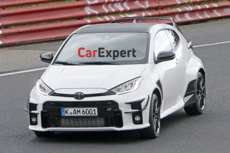 Toyota GR Yaris 'GRMN' spied again