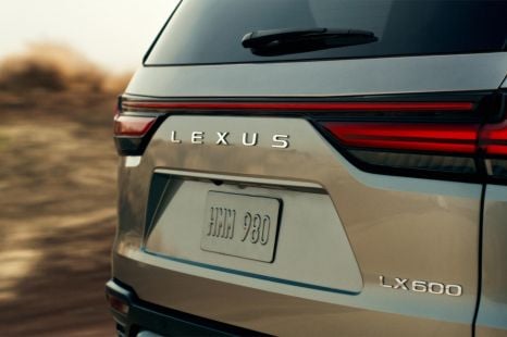 2022 Lexus LX600 teased ahead of October 14 reveal