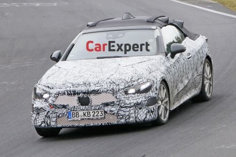 2022 Mercedes-Benz CLE convertible spied