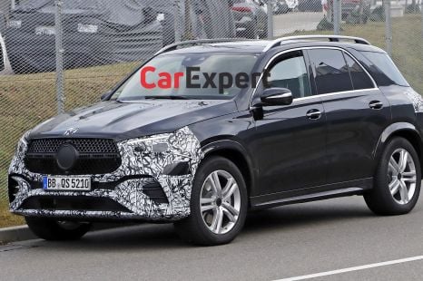 2023 Mercedes-Benz GLE facelift spied