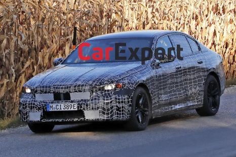 2024 BMW 5 Series spied inside and out