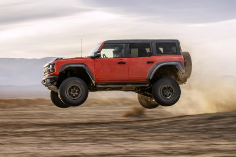 2023 Ford Bronco Raptor has more power than Ranger Raptor