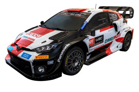 Toyota Gazoo Racing reveals hybrid GR Yaris Rally1 WRC car