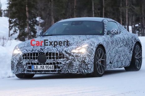 2023 Mercedes-AMG GT coupe spied