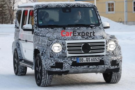 2023 Mercedes-Benz G-Class facelift spied