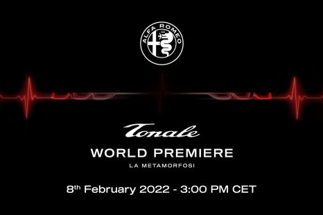 Alfa Romeo Tonale reveal set for February 8