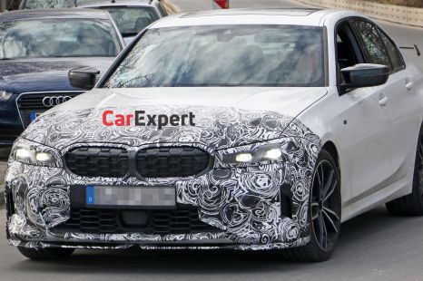 2022 BMW 3 Series facelift spied with M Performance parts