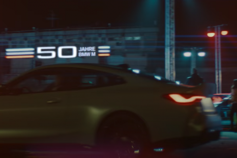 2022 BMW M4 CSL teased with ducktail spoiler