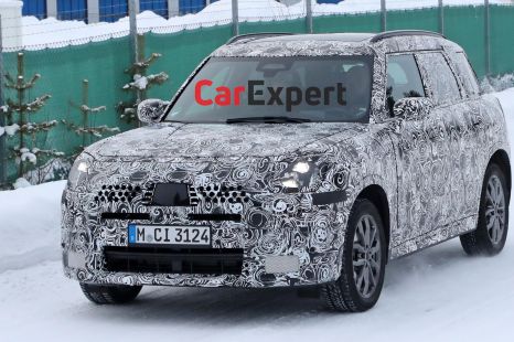 2023 Mini Countryman SUV spied inside and out