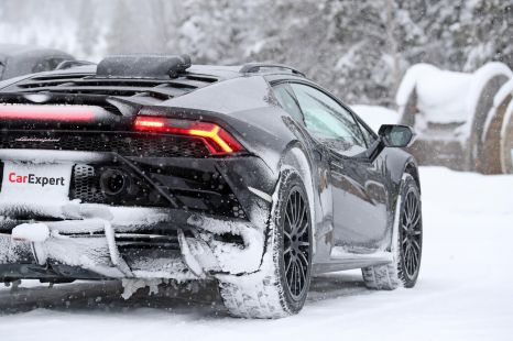 2023 Lamborghini Huracan Sterrato high-rider spied