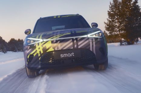 2023 Smart #1 teased ahead of April 7 reveal