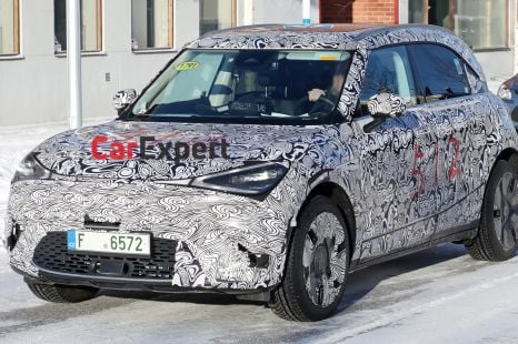 2023 Smart #1 spied inside and out