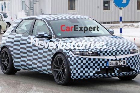 2024 Hyundai Ioniq 5 N spied again