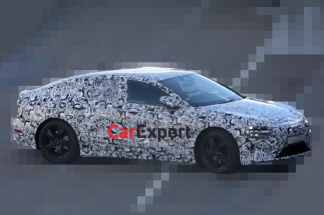 2023 Audi A6 e-tron sedan spied