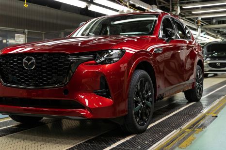 2023 Mazda CX-60 enters production ahead of launch this year