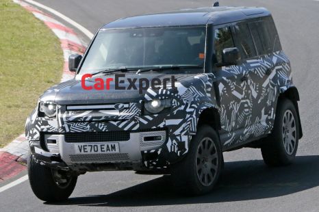 2024 Land Rover Defender SV spied