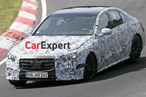 2024 Mercedes-Benz E-Class spied at the Nürburgring