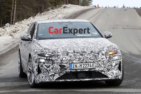 2023 Audi A6 e-tron spied