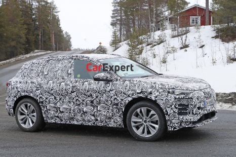 2023 Audi Q6 e-tron spied again