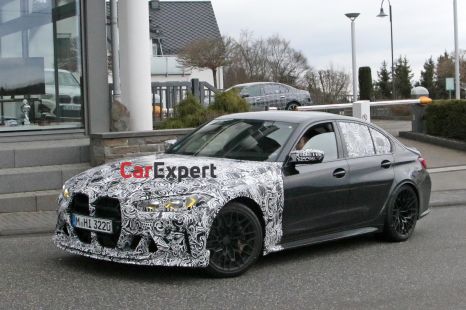 2023 BMW M3 CS spied