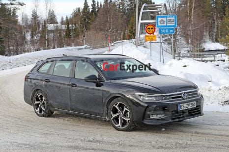 2024 Volkswagen Passat spied inside and out