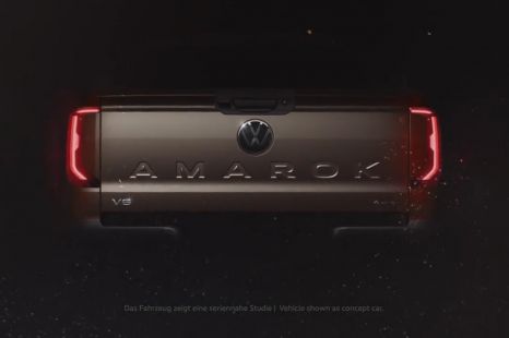 2023 Volkswagen Amarok teased, again