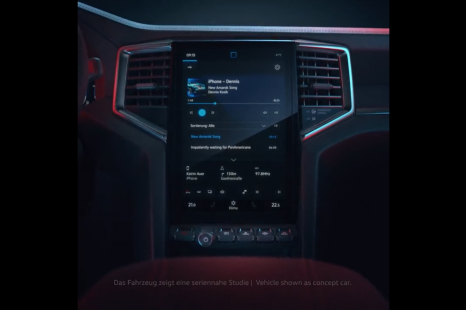 2023 Volkswagen Amarok interior teased