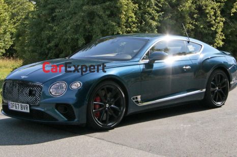 2023 Bentley Continental GT plug-in hybrid spied