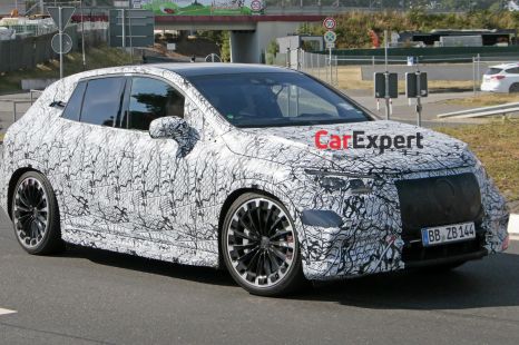 2023 Mercedes-AMG EQE 53 SUV spied